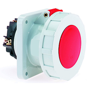 картинка Встраиваемая розетка 63A 5р(3P+N+PE) 6h 400V IP67